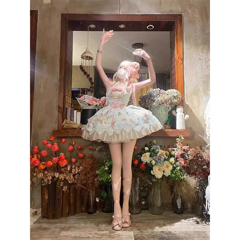 ロリータjsk張清朗プリンセスドレス