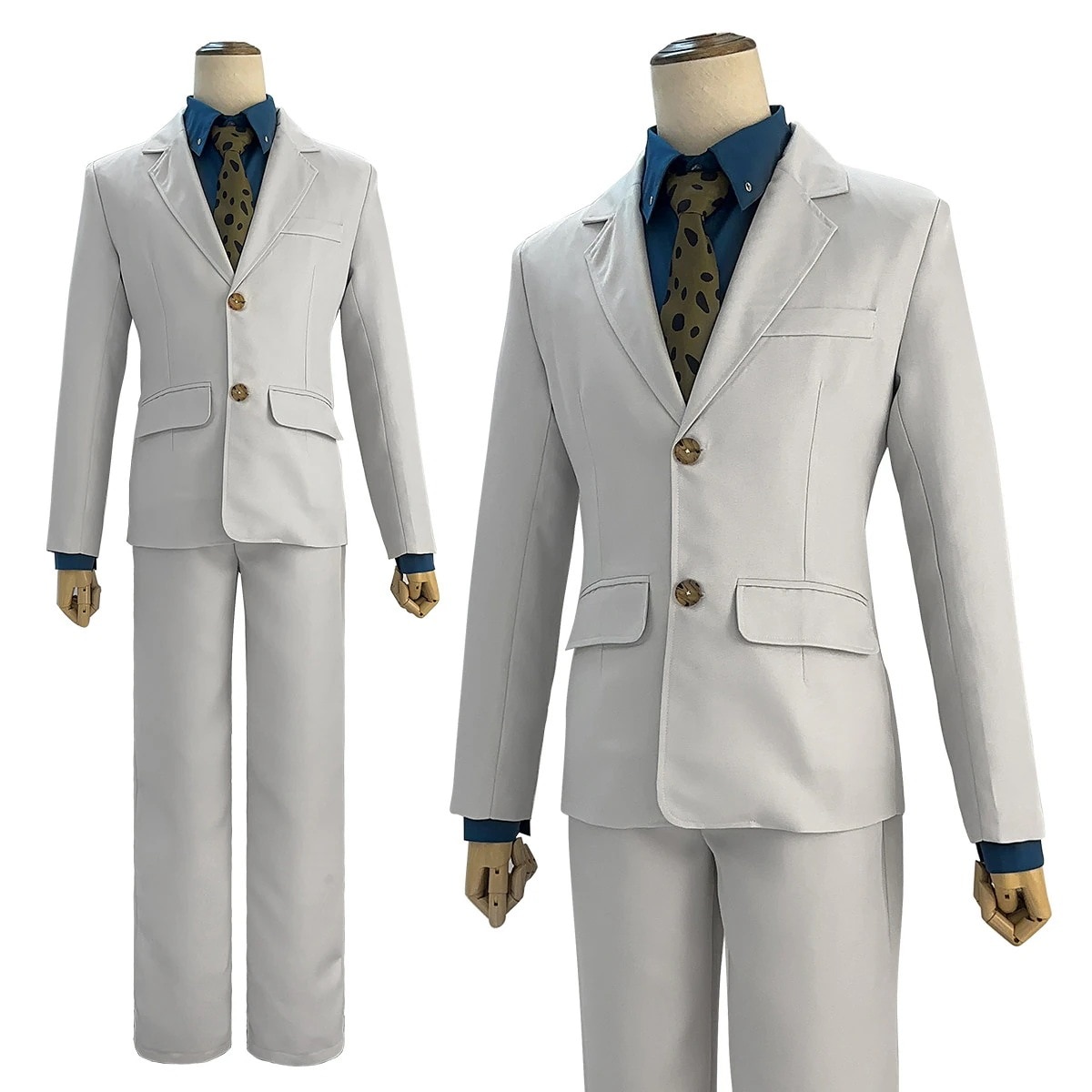 [2026 新作]HOLOUNCOSER 呪術廻戦 七海建人 ナナミン コスプレ 衣装 スーツ 呪符ネクタイ C服 フルセット 仮装 ハロウィン アニメ