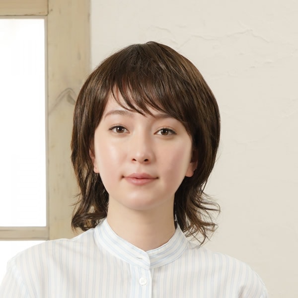 ラパンドアール 1127 ウェービーテール (ショコラブラウン) (送料無料) Lapin dor フルウィッグ ミディアム コスプレ ウィック ウイッグ レディース