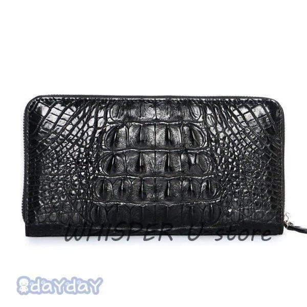 人気がある 本革　ワニ革　長財布 財布 束入 メンズ財布 クロコダイル革 鰐革 無双仕様 小銭入れ カード