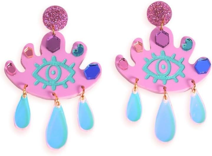 Magical Eye Earrings 神秘的なまなざし 魔法の瞳が煌めく マジカル アイ 眼 目 ピアス セット オーストラリア メルボルン