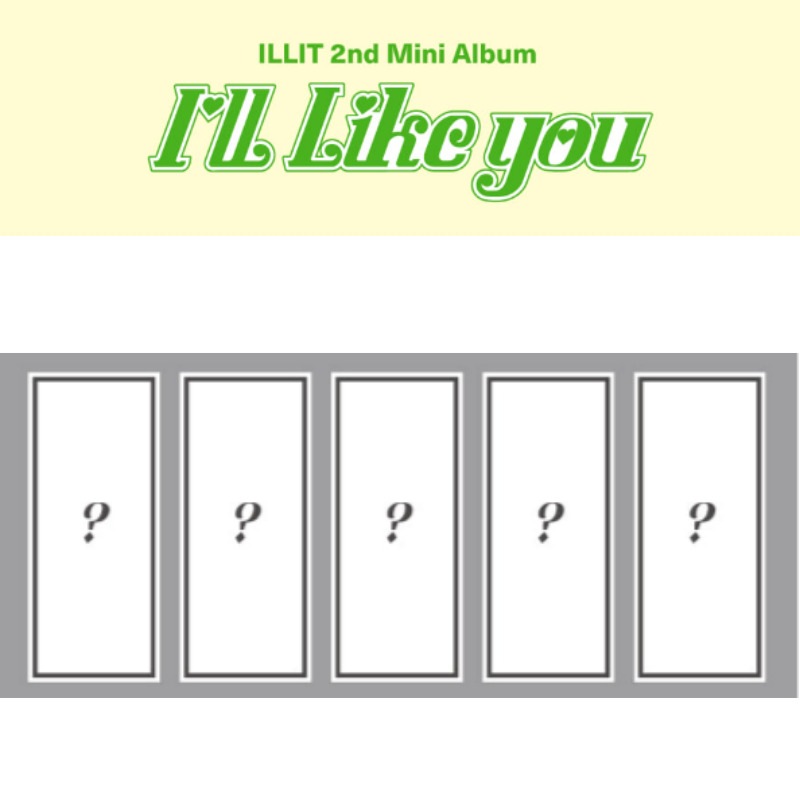 [PRE-ORDER 5EA/1SET]/ILLIT - ILL LIKE YOU / 2ND MINI ALBUM(NO ALBUM,ONLY PHOTOCARD)