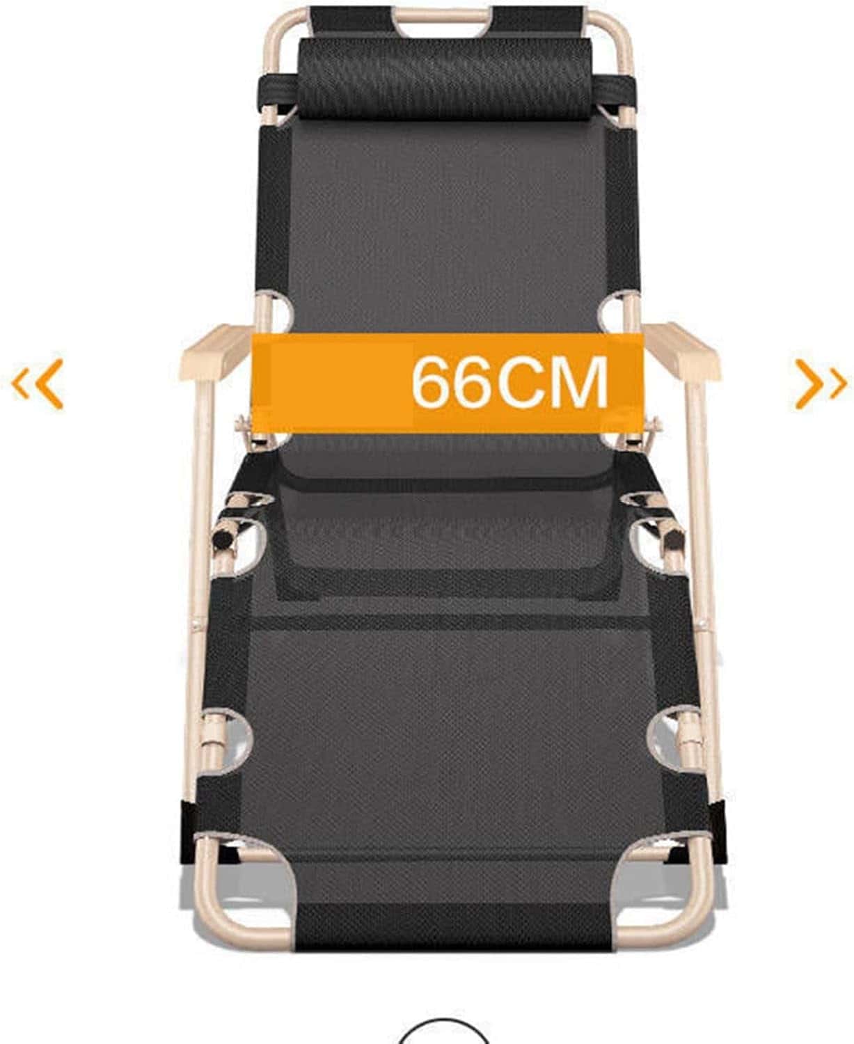 リクライニングチェア 折りたたみベッド ラウンジチェア リラックスチェア 一人用 オットマン一体型 背もたれ段階調整 レジャーベッド 日光浴 パティオ 昼休み用