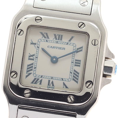 カルティエ CARTIER W20017D6 サントスガルベSM クォーツ レディース _957522【中古】 248,805円