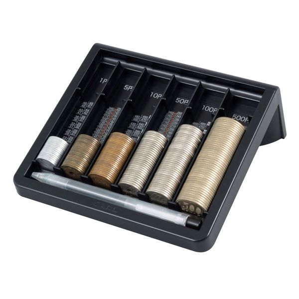 （まとめ買い）コインカウンター ブラック CX-004-K [x3]