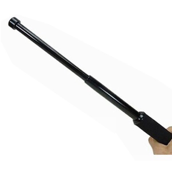 ホワイトウルフ スチール 特殊警棒 ブラック 26インチ 25-65cm 三段伸縮 ホルスター 護身 用品 グッズ セキュリティ 防犯 女性 防衛 警棒 警防 特殊