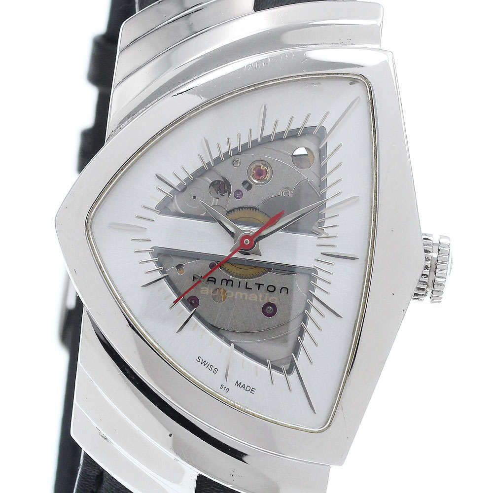 ハミルトン HAMILTON H245150 ベンチュラ スケルトン 自動巻き メンズ _939675【中古】
