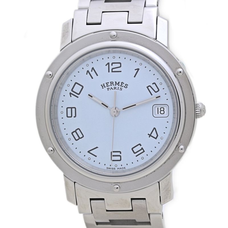 腕時計 メンズ クリッパー 旧バックル CL6.710.130/3754【電池交換済】ステンレススチール /40053【中古】