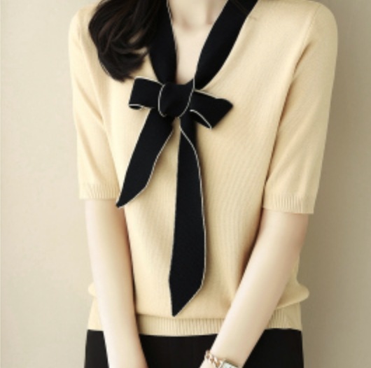 トップス デート ブラウス カットソー ニットソー セーター 袖あり 半袖 かわいい 大人可愛い きれいめ シンプル カジュアル 大人 上品 おしゃれ お洒落 主役級 存在感 春 夏 秋 10代