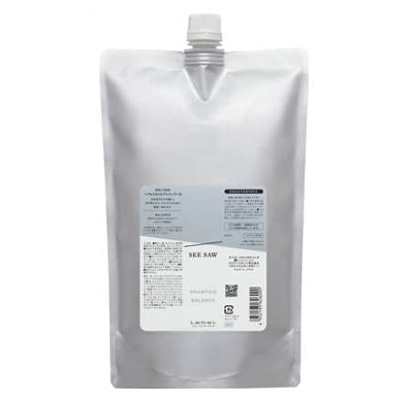 ルベル シーソー ヘア＆スキャルプシャンプーB(バランス)つめかえ用（800ml） 5,148円