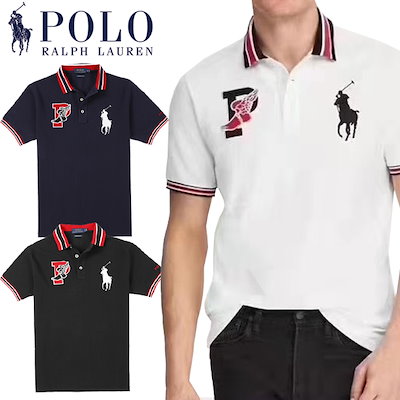 [Qoo10] Ralph Lauren 本物保証 メンズ コットン 鹿の子編み