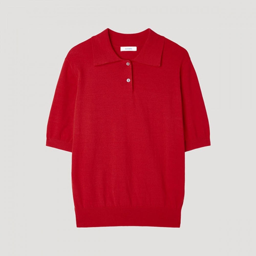 [シューズミス] ベーシックカラーネックニット_SSKPOP22230_RE