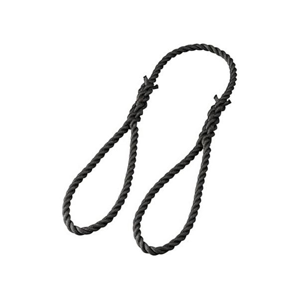 （まとめ）台付ポリプロンピレンロープ 12mmx1m TPP-121 1本 [x10セット]