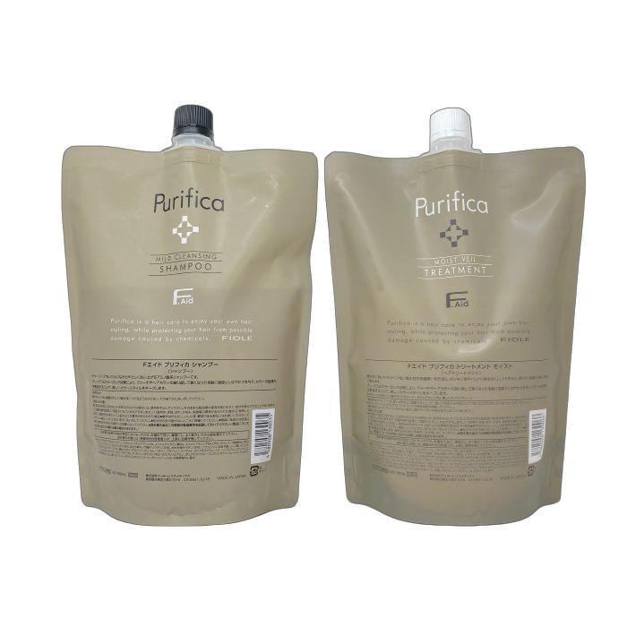 セット フィヨーレ Fエイド プリフィカ シャンプー 800ml ＆ トリートメント モイスト 800g (レフィル詰替)