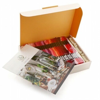 オリムパス GARDEN PARTY 刺しゅう糸セット スプール付（100綛） クラッシックガーデン GP-100C