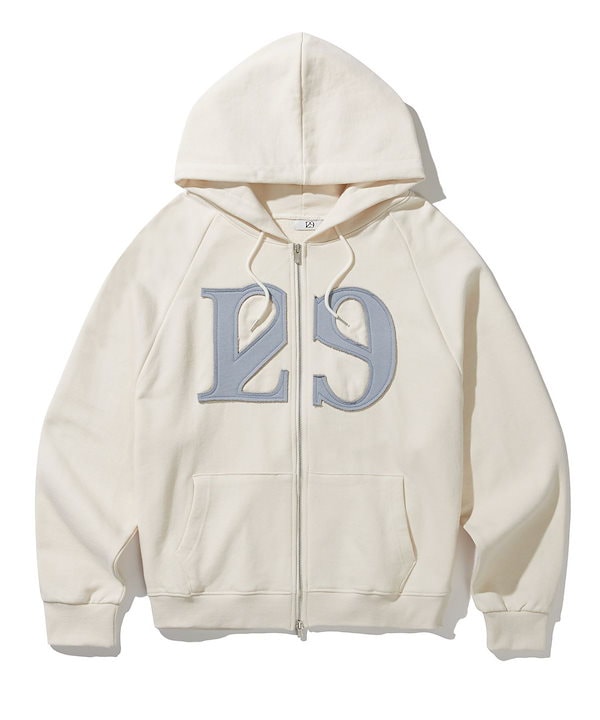 illigo パーカー グレー M タグ付き ☆関税込☆Project G/R☆Zygon Zip Hoodie☆Melange Grey