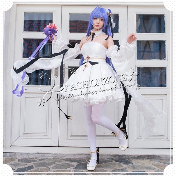 [数量限定]アズールレーン Azur Lane ユニコーン 風 花嫁 コスプレ衣装 イベント パーティー コスチューム 変装