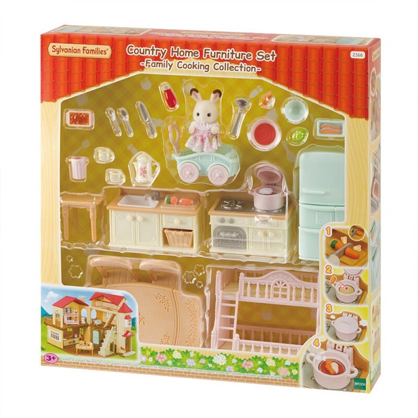 2166-秘密屋根裏部屋 二階建ての家 おすすめ家具セット