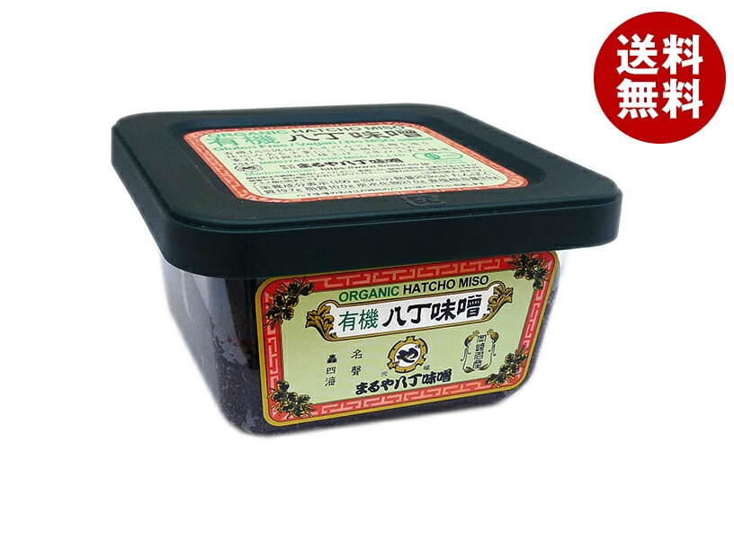 まるや八丁味噌 有機八丁味噌 300gカップ＊8袋入＊(2ケース)