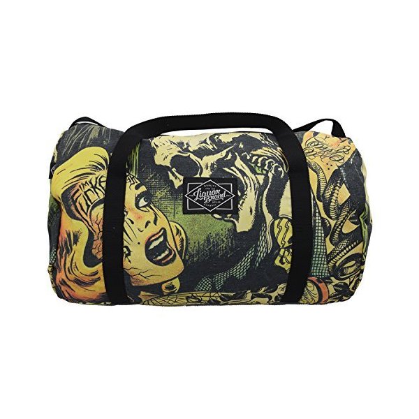 Liquorbrand Horror B Movie cartoon Oversized Duffel Bag 並行輸入品