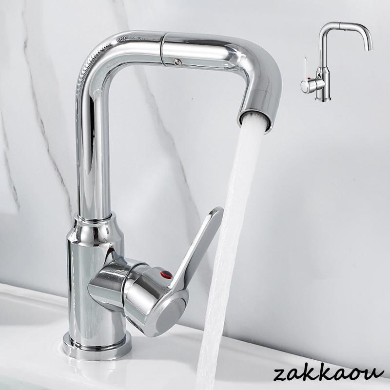 混合水栓 洗面台 浴室用 キッチン 水栓金具 蛇口 交換自分で 360度回転 シングルレバー おしゃれ 台付 立水栓 洗面所 洗面ボー 台所 手洗い鉢 水道蛇口
