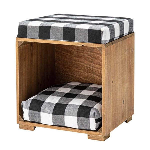 ペットスツール B 約W34xD29.5xH39cm ブラウン 完成品