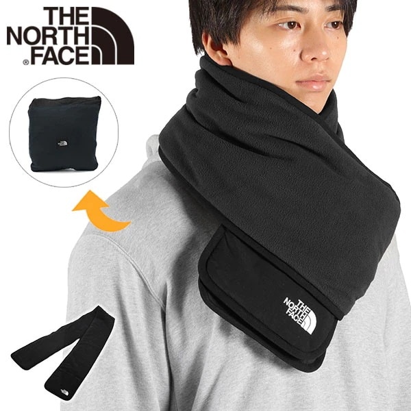 日本正規品 メンズ レディース プレゼント ブランド 暖かい 保温 防寒 フリース 通勤 通学 Micro Fleece Muffler NN72515