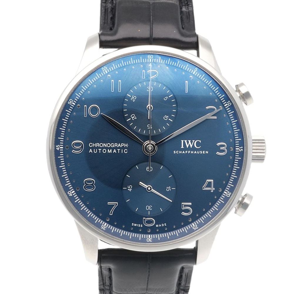 アイダブリューシー シャフハウゼン ポルトギーゼ 腕時計 ステンレススチール 自動巻き 1年保証 IWC SCHAFFHAUSEN 中古 445,500円