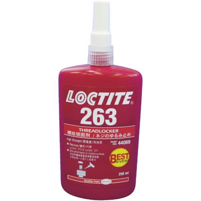 ヘンケルジャパン　ねじ緩み止め接着剤263 高強度 250ml　263250_ 13,594円
