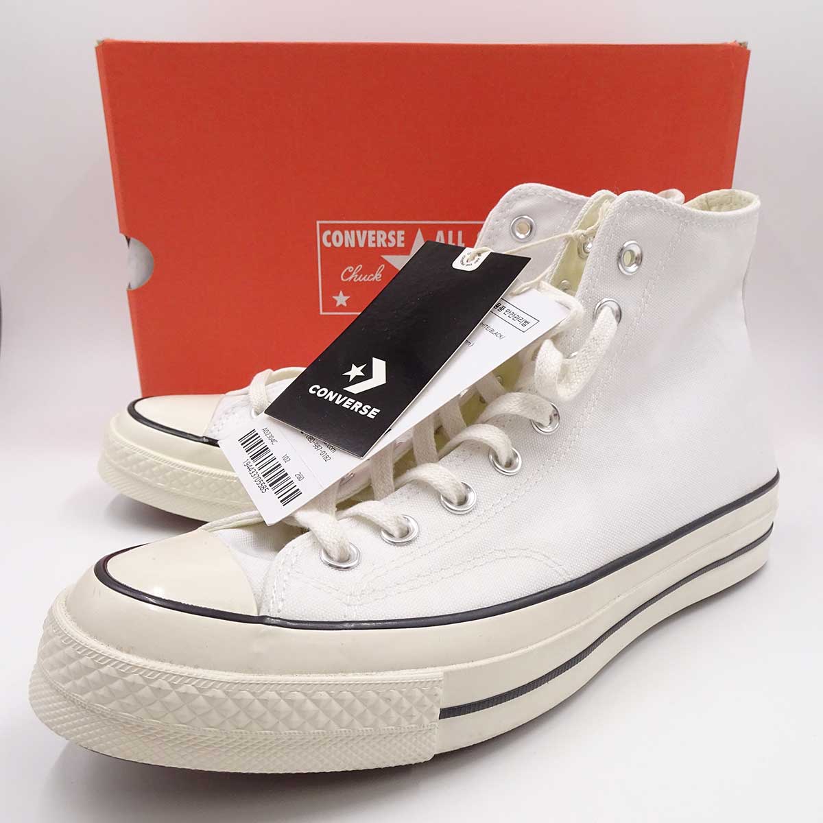 【中古】 コンバース チャック70ハイ 45437 ホワイト A02304C CONVERSE