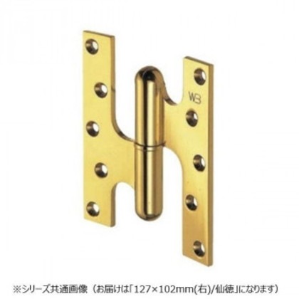 シロクマ フランス丁番(右) 127×102 仙徳 BB-100R 7,397円