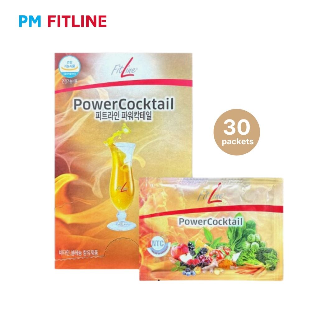 【酵母＆ビタミンチャージ】PMジュース パワーカクテル 15g×30包（450g）／ドイツ発・毎日の健康サポート／正規品