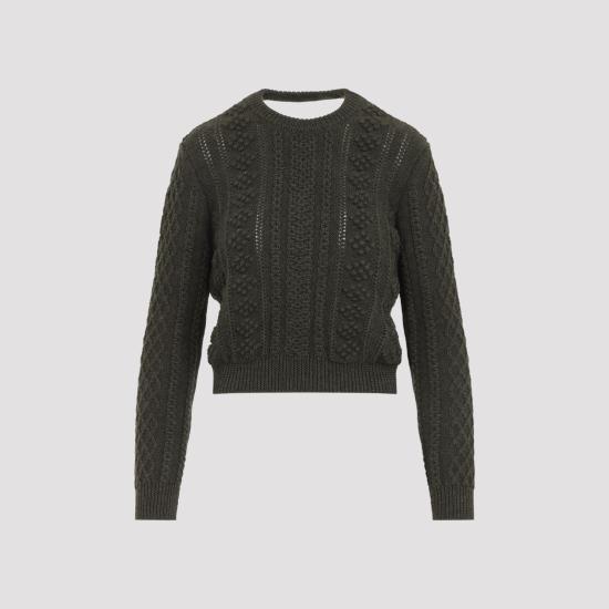 JIL SANDER Women Sweater J02GP0260 J14846 312 THYME GREEN