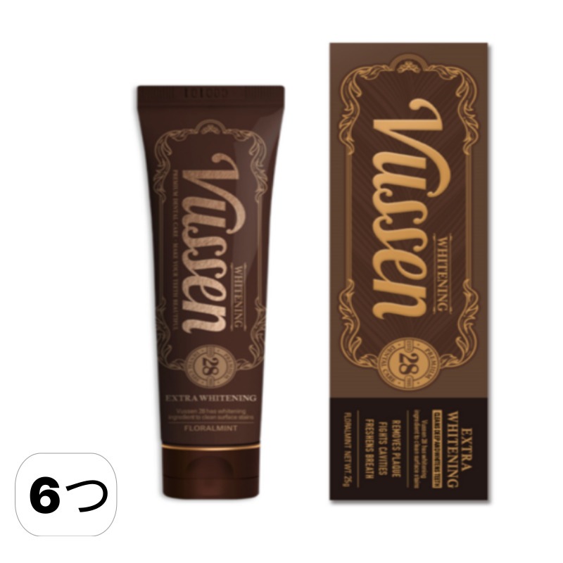 [韓国歯磨き粉] 28 美白 歯磨き粉 フローラルミントの香り 80g 6個