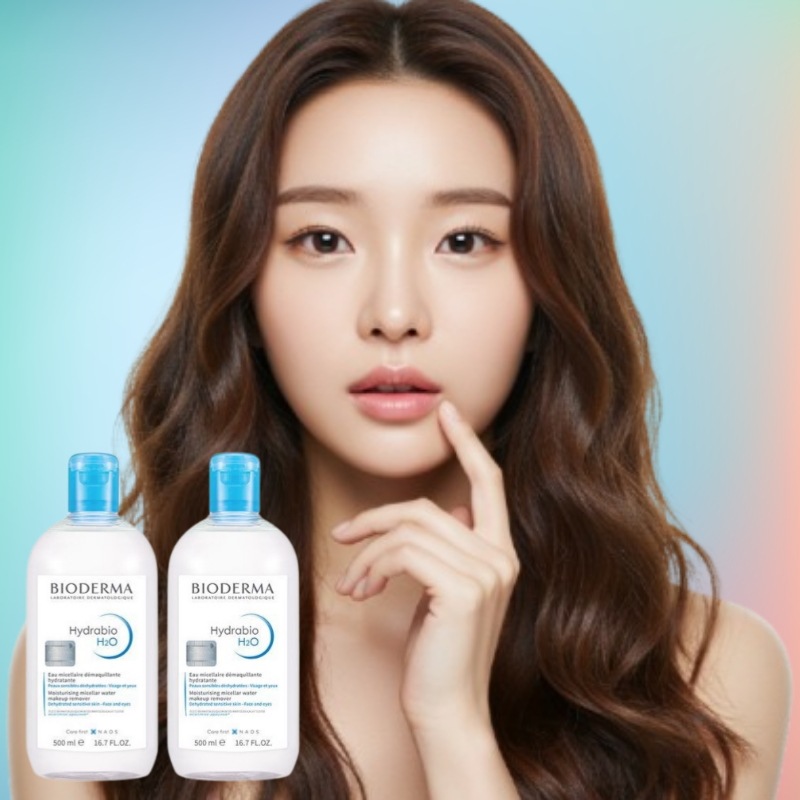 イドラビオ クレンジングウォーター 500ml×2個入 敏感肌用 メイク落とし 保湿ケア 大容量