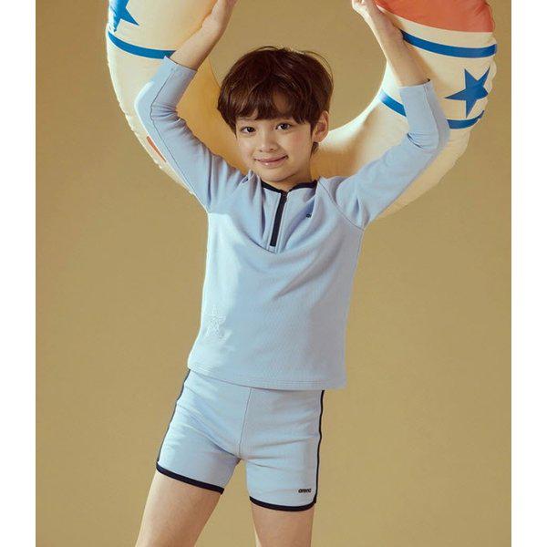 男の子セリーラッシュガードセット(A6BB1BS31_SBL)