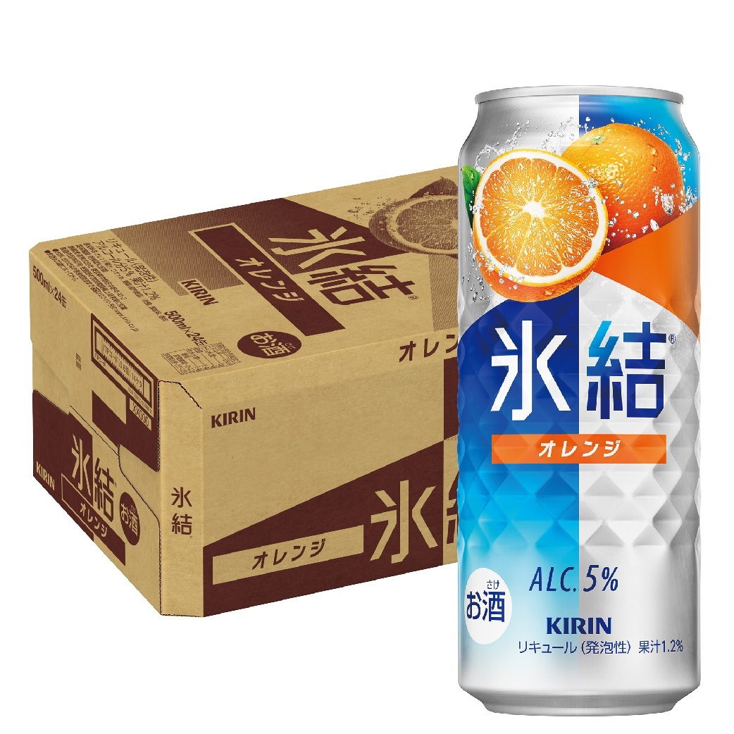 【送料無料】キリン 氷結 オレンジ 500ml1ケース/24本