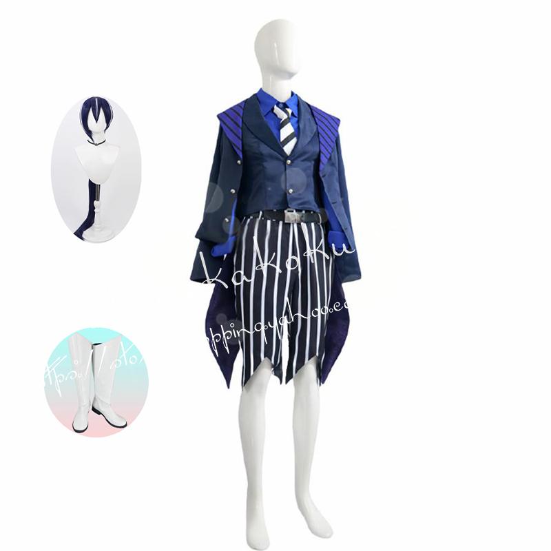 悪魔執事と黒い猫 ボスキ アリーナス コスプレ衣装 イベント コスチューム 変装活動 仮装 学園祭 撮影 祭り クリスマス ハロウィン