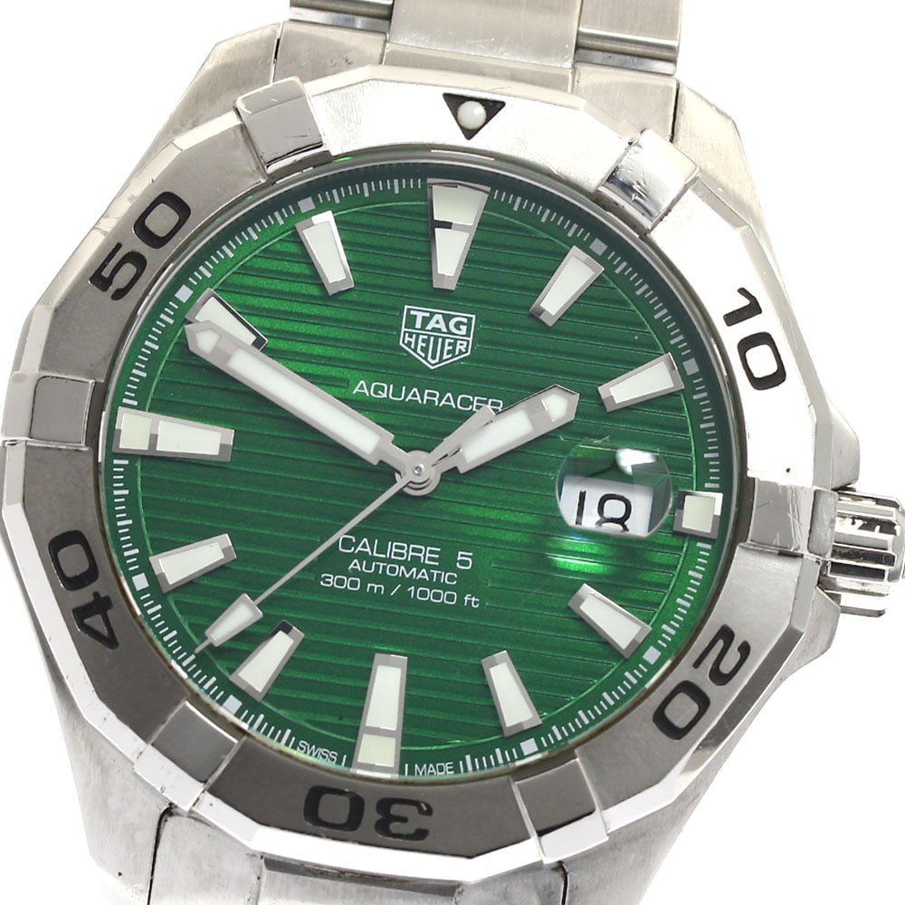 タグホイヤー TAG HEUER WAY2015 アクアレーサー キャリバー5 自動巻き メンズ _886135【中古】