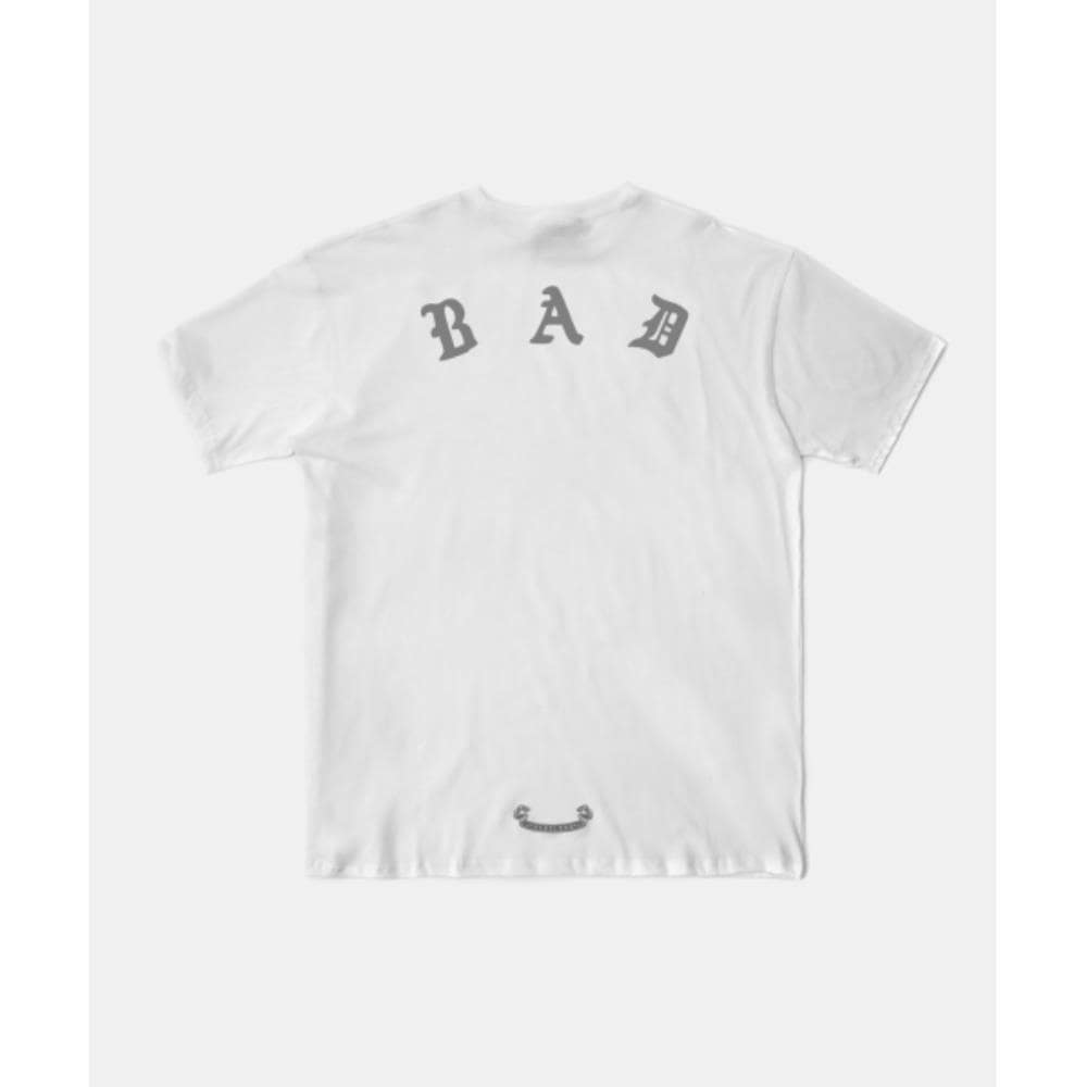 BADBLOOD Mystic Basic T-Shirt White w-tee25-082