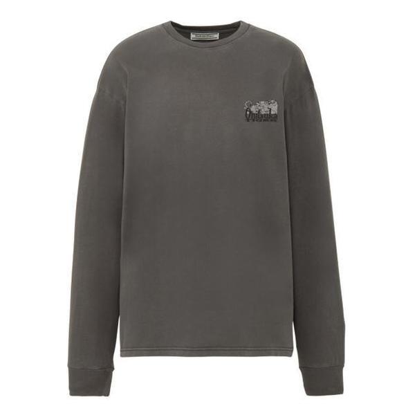 オニツカタイガー 長袖Tシャツ 2183B610 001 BLACK DOM