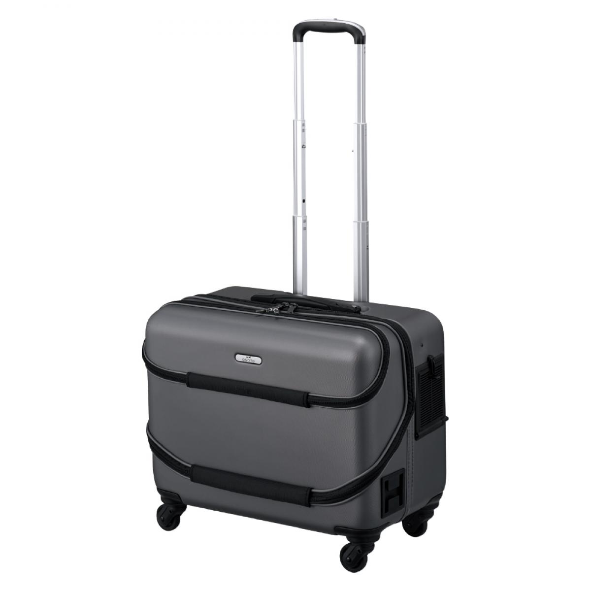 GEX ジェックス OSOTO オソト キャリー ローラー2 M グレー　犬猫犬用 10kg以下 バスケット バギー ペットカート キャリー 軽量 静音 安定走行 12,210円