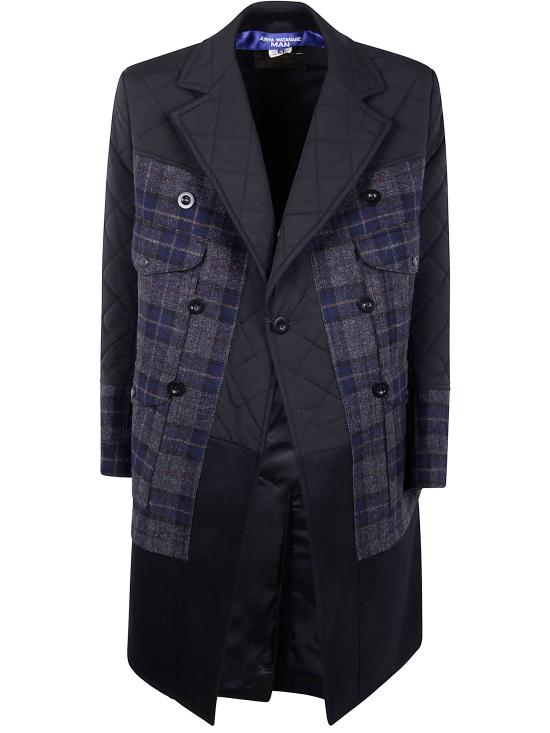 JUNYA WATANABE COMME DES GARCONS Men Coats WP C001 NAVY GREY BLACK