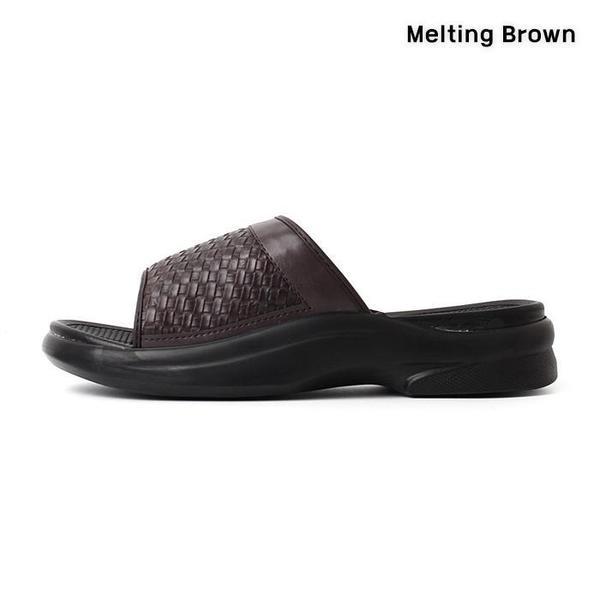 国産メンズスリッパ クッション オフィスシューズ 2色