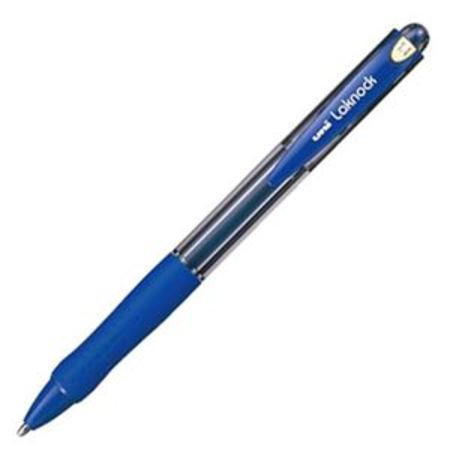 【待望★】 (まとめ) 三菱鉛筆 油性ボールペン VERY楽ノック 極太 1.4mm 青 SN10014.33 1本 60セット 筆記具