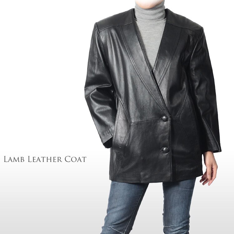 【訳あり】ラムノーカラーショートコート 21,560円