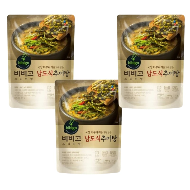 [1+1+1]ドジョウ汁美肌 スタミナ 免疫力 健康食 韓国スープ韓国直送