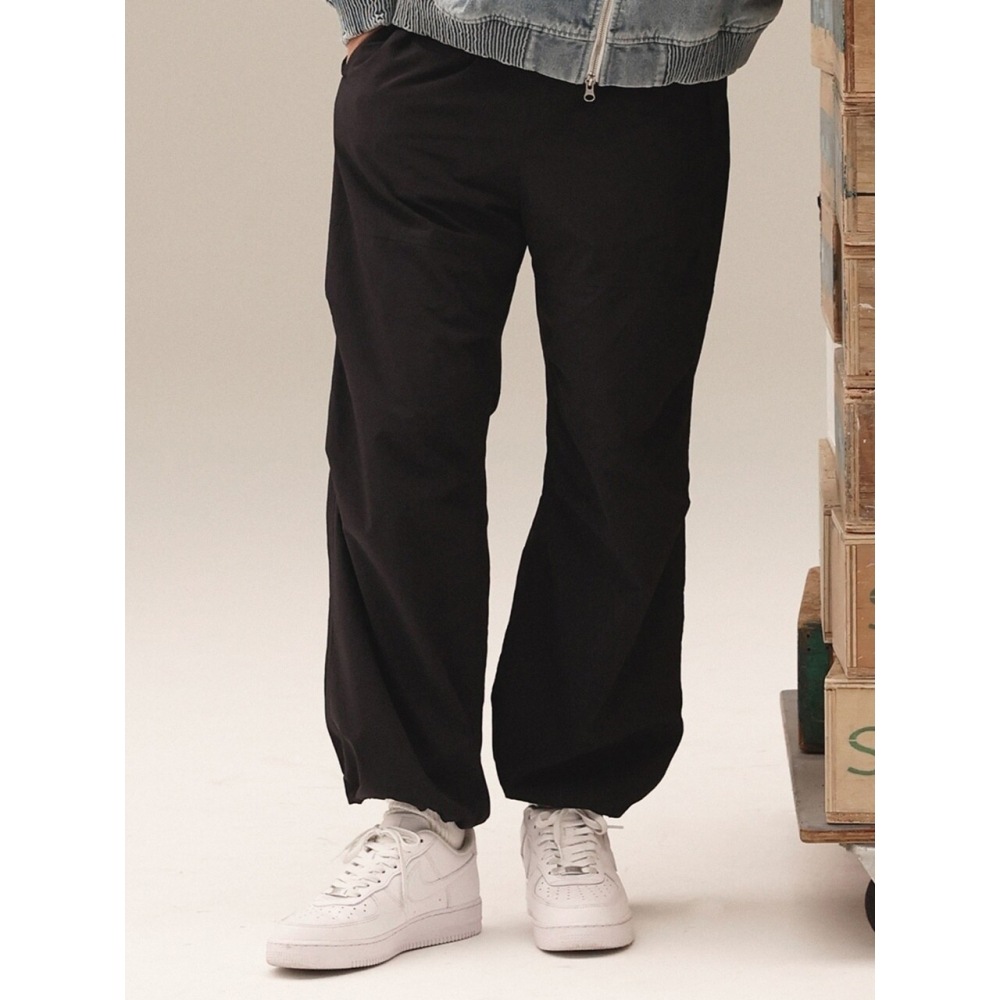 COVERNATトラックジョガーパンツブラック