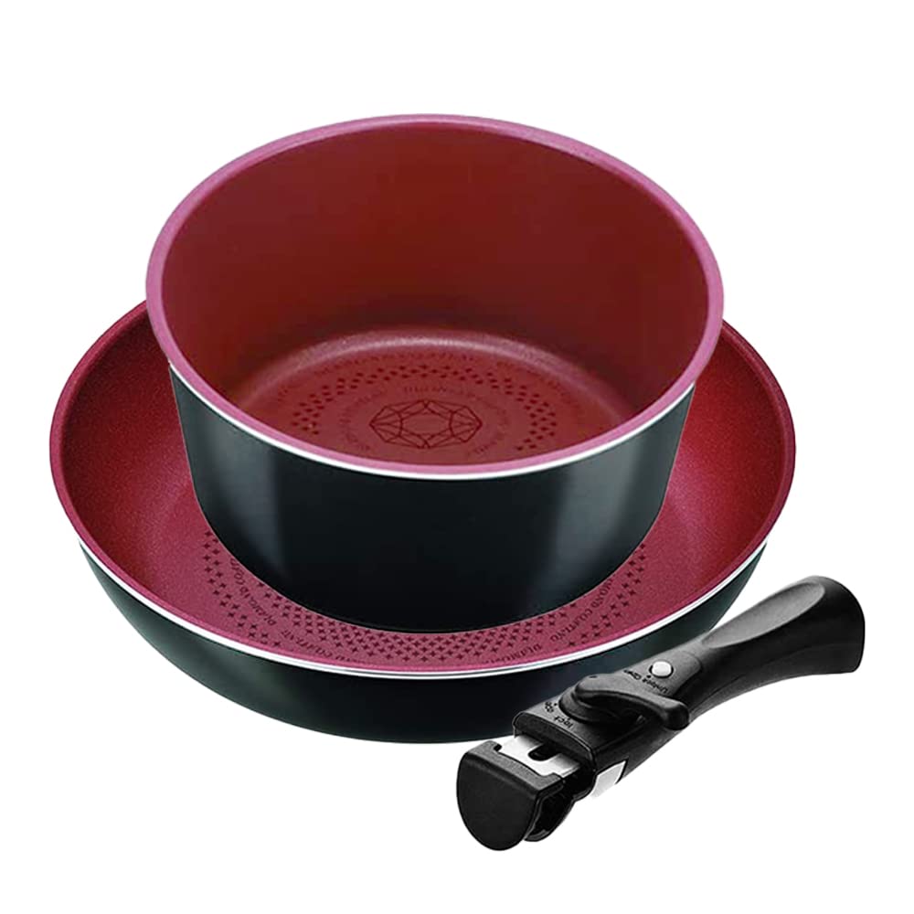 パール金属 鍋 クックウェア 3点セット B IH対応 ダイヤモンドコート クックサイン HB-5620