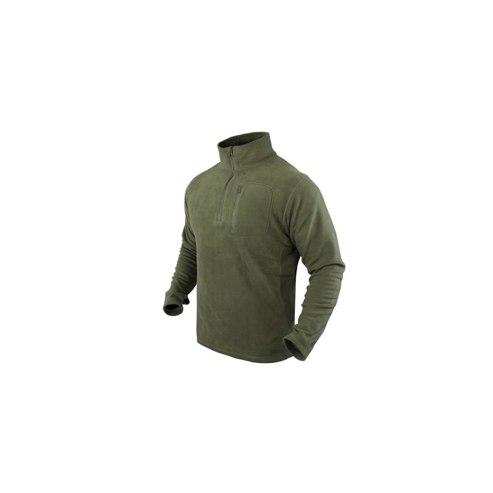 CONDOR QUARTER ZIP PULLOVER XL OLIVE DRAB 607-001-XL